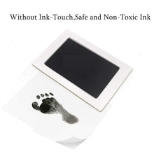 Inkless Baby Handprint & Footprint Kit | Clean-Touch Non-Toxic Imprint Pad with Cards (Black) Top Trendy Essentials