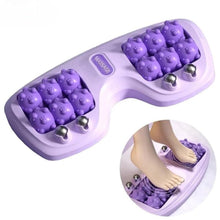 Portable Double Foot Massage Roller | Dual Foot Reflexology & Acupressure Tool for Daily Relaxation (Purple) Top Trendy Essentials