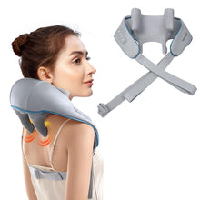 Rechargeable Neck & Back Massager | Cordless Shiatsu Shoulder Kneading Massager with Heat & Multiple Modes Top Trendy Essentials
