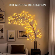 Enchanted Willow Vine LED Tree Lights | Flexible Twinkle Branch Lights with Remote for Indoor Room & Wall Décor (1 Pc) Top Trendy Essentials