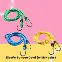 9067 High Strength Elastic Bungee Shock Cord Cables Luggage Tying Rope With Hooks