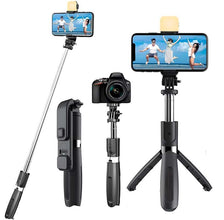 Extendable Flash 3-in-1 Selfie Stick Tripod with Bluetooth Remote - Top Trendy Essentials