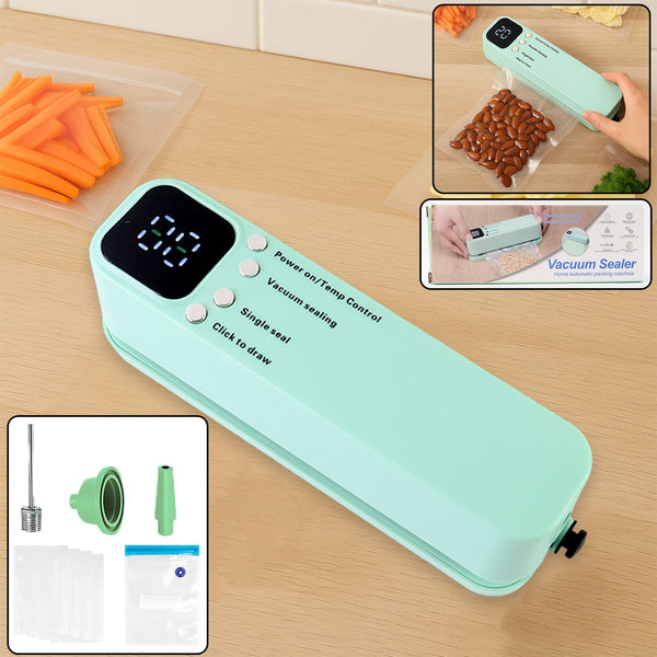 Rechargeable Electric Vacuum Sealer Machine Wukusy