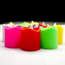 6429 10pcs Festival Decorative - Led Tealight Candles  Battery Operated Candle Ideal For Party.