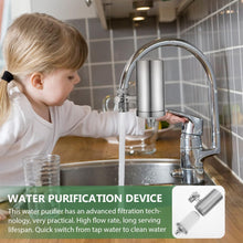 Stainless Steel Faucet Mount Water Filter – Water Purifier (1 Set)