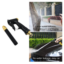 Plastic Body Metal Trigger Brass Nozzle Water Spray Gun – Non-Slip Grip, Multiple Spray Modes for Car Wash & Gardening