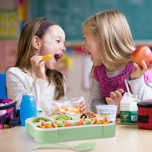 4-Compartment Leak-Proof Lunch Box - Ideal for School & Office Use