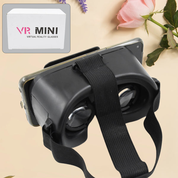 3D VR Glasses Virtual Reality Headset – Compatible with Smartphones for 3D Movies and Video Games (1 Pc)