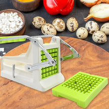 French Fry Cutter - Stainless Steel Vegetable and Potato Cutter for Fries, Onions, Carrots, Cucumbers, and Fruits (1 Pc)