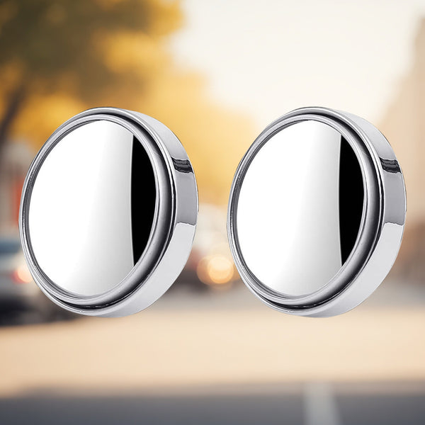 Car Blind Spot Side Mirror Round Hd Glass Blindspot Mirror (2 Pcs Set)