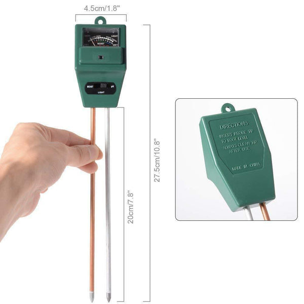 3 Way Soil Meter (Ph Testing Meter)