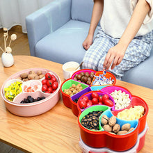 5-Compartment Party Snack Box - Ideal for Storing Nuts, Candy, Fruits, and More for Home & Kitchen Use