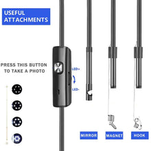 2M Endoscope Camera IP67 Waterproof | 720P HD Borescope with 6 LED Lights for Android, PC & Type-C Devices Top Trendy Essentials