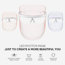 Unisex 3-in-1 LED Beauty Face Mask – Anti-Acne & Anti-Aging Top Trendy Essentials