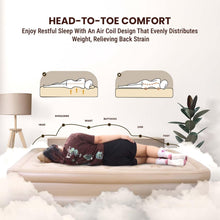 Inflatable Elevated Air Bed with Built-In Pump – Double Size Comfort Anywhere! - Top Trendy Essentials