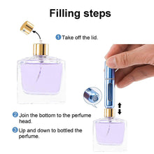 Mini Portable Perfume Empty Spray Bottle (1 Pc  Mix Color) Wukusy