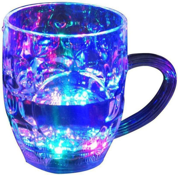 619 Led Glass Cup (Rainbow Color) - Top Trendy Essentials