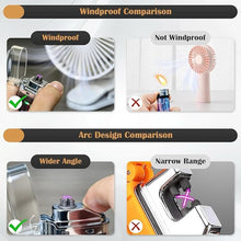Transparent Dual Arc Plasma Lighter | USB Rechargeable Windproof Electric Lighter Top Trendy Essentials