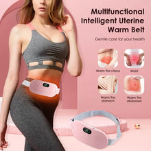 Period Cramp Relief Heating Pad with Massage Modes & LED Display | Portable Pain Relief Belt (Pink) Top Trendy Essentials