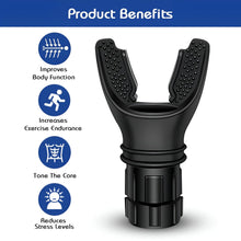 Breathing Trainer | Adjustable Lung Capacity & Respiratory Muscle Exerciser for Fitness & Recovery (Black) Top Trendy Essentials