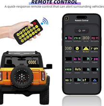 Flexible LED Matrix Panel Display | Bluetooth App-Controlled Scrolling LED Sign for Car & Advertising (7×3 Inch) Top Trendy Essentials