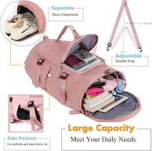 2-in-1 Travel Duffle Bag | Convertible Backpack & Shoulder Bag, Waterproof & Spacious for Men & Women Top Trendy Essentials