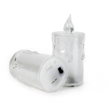 Smokeless Decorative Crystal Acrylic LED Candles Light - Pack of 12 Top Trendy Essentials