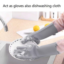Reusable Dishwashing Gloves – Non-Slip, Heat-Resistant Cleaning Gloves for Kitchen & More (Random Colors as Available in Stock) - Top Trendy Essentials
