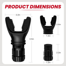 Breathing Trainer | Adjustable Lung Capacity & Respiratory Muscle Exerciser for Fitness & Recovery (Black) Top Trendy Essentials