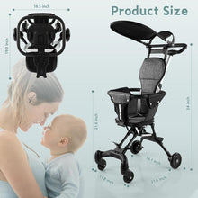 3-in-1 Foldable Baby Stroller with Umbrella | Lightweight Adjustable Stroller for Newborns & Toddlers Top Trendy Essentials