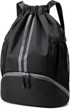 Sports Drawstring Gym Backpack | Waterproof Basketball Bag with Shoe Compartment for Men & Women Top Trendy Essentials