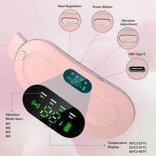 Period Cramp Relief Heating Pad with Massage Modes & LED Display | Portable Pain Relief Belt (Pink) Top Trendy Essentials