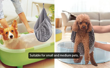 Super Absorbent Pet Drying Towel | Quick-Dry Grooming Towel for Dogs & Cats (Medium to Large Pets) Top Trendy Essentials