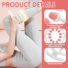 360° Anti-Cellulite Massager Roller with 12 Rollers | Full Body Manual Massage Tool for Legs, Thighs & Abdomen Top Trendy Essentials