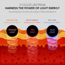 Unisex 3-in-1 LED Beauty Face Mask – Anti-Acne & Anti-Aging Top Trendy Essentials