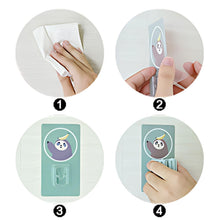 Magic Sticker Mop & Broom Holders - PACK OF 4 Wukusy