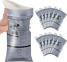 Disposable Emergency Urinal Bags (Pack of 4) | Portable Leak-Proof Pee & Vomit Bags for Travel & Camping Top Trendy Essentials