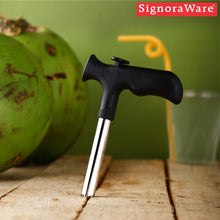 Buy 1 Get 1 Free – Signoraware Stainless Steel Coconut Opener | Easy 3-Step Coconut Water Extraction Top Trendy Essentials
