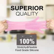 Reusable Dishwashing Gloves – Non-Slip, Heat-Resistant Cleaning Gloves for Kitchen & More (Random Colors as Available in Stock) - Top Trendy Essentials
