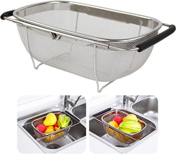 Stainless Steel Colander Oval Shape Big Size 4nmtwe-ev