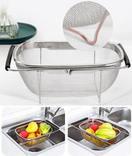 Stainless Steel Colander Oval Shape Big Size 4nmtwe-ev
