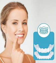 Instant and Confident on Smile Fit Flex Cosmetic Teeth Denture Teeth - Top Trendy Essentials