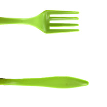 6-Piece Small Plastic Serving Fork Set for Kitchen