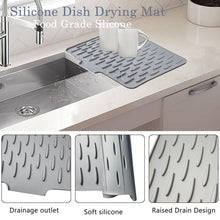 Silicone Dish Drying Mat for Kitchen 4nmtwe-ev