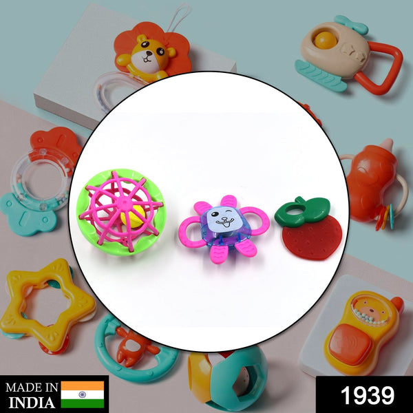 AT39 3pc Baby Rattle Toy Set – Fun and Engaging Game for Kids and Babies