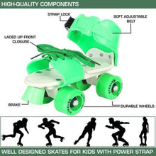 7592 Roller Skates For Kids Very Adjustable  Comfortable To Use  Roller Skate Skating  (Pair Of 1)