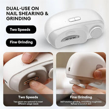 Electric Nail Clipper | Automatic Nail Trimmer & Polisher with Light and 2 Speeds for Kids & Elderly Top Trendy Essentials