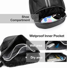 Sports Drawstring Gym Backpack | Waterproof Basketball Bag with Shoe Compartment for Men & Women Top Trendy Essentials