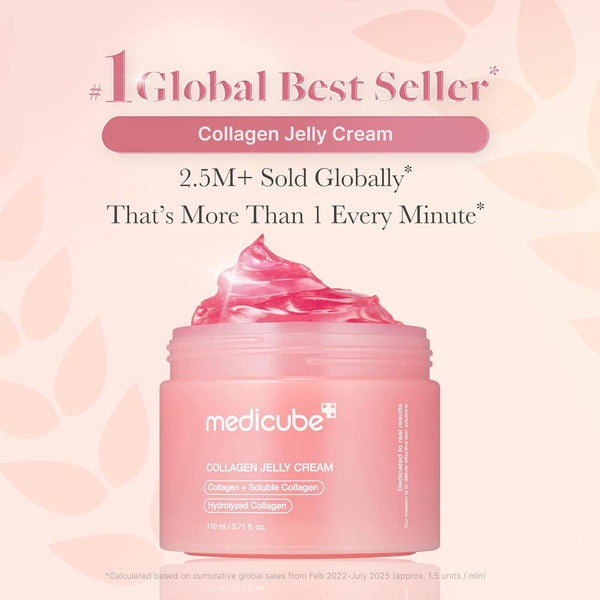 Medicube Collagen Jelly Cream with Niacinamide & Freeze-Dried Collagen | 24H Glow & Lift | 50ml Top Trendy Essentials