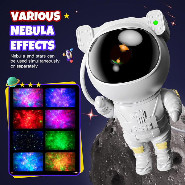Robot Sky Space Stars Light – Astronaut Galaxy Projector Night Lamp Top Trendy Essentials